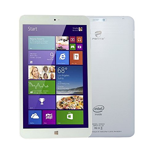 0763684941907 - KMAX PENTA 8 WINDOWS 10 TABLET WITH KEYBOARD, MOUSE,OFFICE 365, INTEL BAYTRAIL-T (QUAD-CORE) 3735G 1.33GHZ FULL HD1280×800 IPS SCREEN 1G RAM/16G ROM BLUETOOTH 4.0, DUAL CAMERA ,WIFI