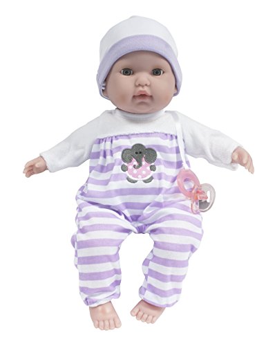 0763773573774 - BERENGUER BOUTIQUE 15 SOFT BODY BABY DOLL - OPEN/CLOSE EYES- PERFECT FOR CHILDREN 2+ DESIGNED BY BERENGUER