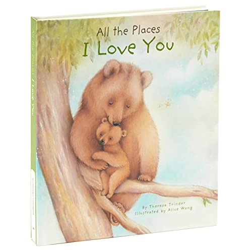 0763795827893 - HALLMARK RECORDABLE BOOK WITH MUSIC FOR CHILDREN (ALL THE PLACES I LOVE YOU)