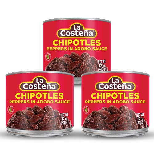 0076397304120 - LA COSTEÑA CHIPOTLE PEPPERS 120Z (PACK OF 3), 12 OUNCE