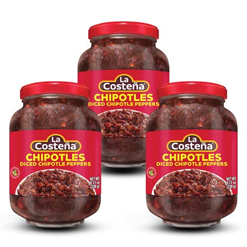 0076397330167 - LA COSTEÑA GLASS CHIPOTLE 8.11 (PACK OF 3), 8.11 OUNCE
