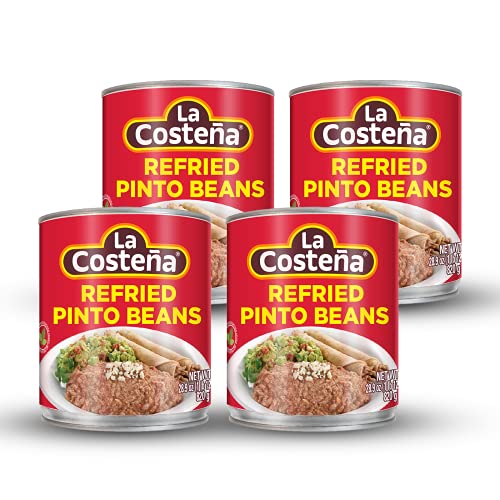 0076397435008 - LA COSTEÑA REFRIED PINTO BEANS 28.9(PACK OF 4), 28.9 OUNCE