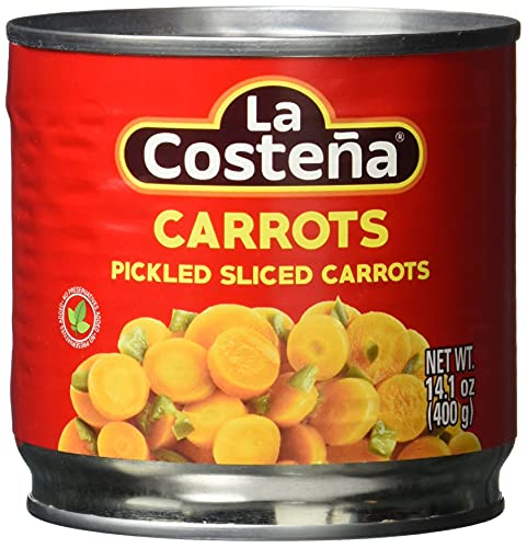 0076397602189 - LA COSTEÑA SLICED CARROTS 14.1OZ (PACK OF 6), 14.1 OUNCE