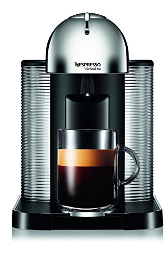 7640156774467 - NESPRESSO A+GCA1-US-CH-NE VERTUOLINE COFFEE AND ESPRESSO MAKER WITH AEROCCINO PLUS MILK FROTHER, CHROME