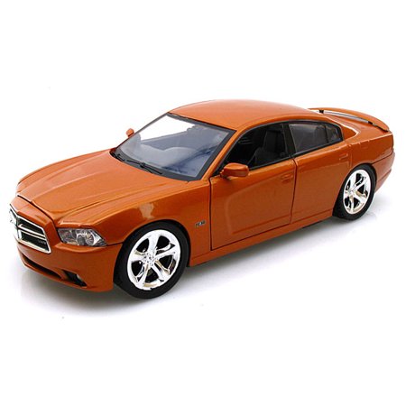 0764072016771 - DODGE CHARGER, COPPER ORANGE - MOTORMAX 73354 - 1/24 SCALE DIECAST MODEL TOY CAR