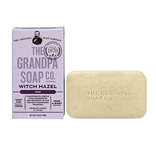 0764130982741 - GRANDPA'S WITCH HAZEL BAR SOAP SOFT AND GENTLE, 4.25OZ (PACK OF 2)