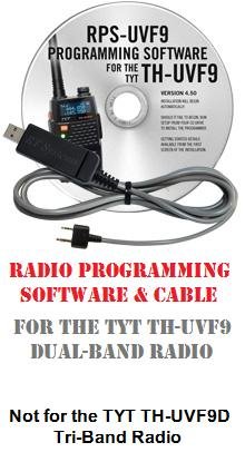 Kenwood TM-D700 Two-Way Radio Programming Software & Cable Kit 
