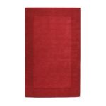 0764262302424 - MYSTIQUE BORDER RED CONTEMPORARY RUG SIZE X 6 FT