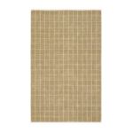 0764262316537 - COUNTRY JUTES CREAM CONTEMPORARY RUG SIZE X 5 FT