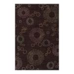 0764262495195 - 33 X 53 RECTANGULAR CHOCOLATE/BLUSH COLOR HAND TUFTED CHINESE AMELIA COLLECTION RUG