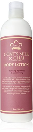 0764302130482 - NUBIAN HERITAGE LOTION, GOATS MILK AND CHAI, 13 OUNCE