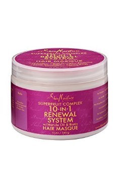0764302201229 - SHEA MOISTURE SUPERFRUIT COMPLEX 10-IN-1 RENEWAL SYSTEM HAIR MASQUE 12 OZ.