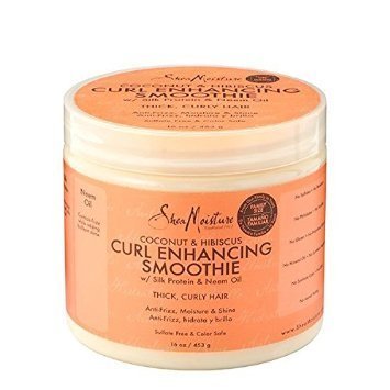 0764302290377 - SHEAMOISTURE COCONUT & HIBISCUS CURL ENHANCING SMOOTHIE, 16 OUNCE