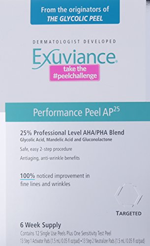 0764364276586 - EXUVIANCE PERFORMANCE PEEL AP25, 13 COUNT
