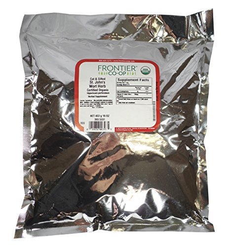 0764442727382 - FRONTIER BULK ST. JOHN'S WORT HERB, CUT & SIFTED, CERTIFIED ORGANIC, 1 LB. PACKAGE BY FRONTIER