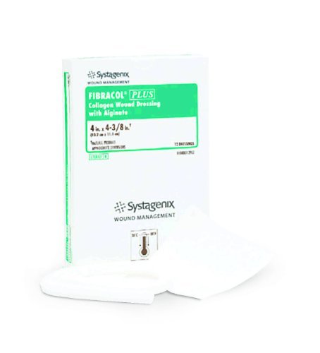 0764442776182 - FIBRACOL PLUS COLLAGEN WOUND DRESSING WITH ALGINATE /2 IN. X 2 IN. BY JOHNSON & JOHNSON