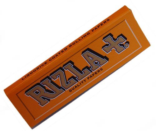 0764442829758 - 5 PACKETS RIZLA LIQUORICE CIGARETTE - TOBACCO ROLLING PAPERS
