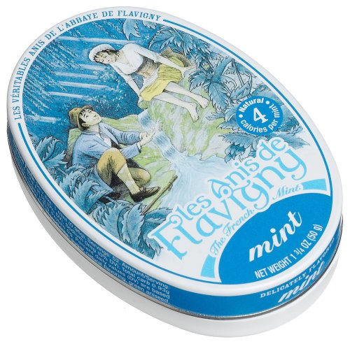0764521100808 - LES ANIS DE FLAVIGNY, MINT (FRENCH MINTS), 1.75-OUNCE TINS (PACK OF 8)
