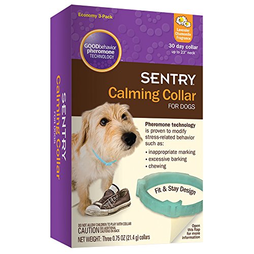 0764527056284 - SENTRY CALMING COLLAR FOR DOGS , 3 PACK