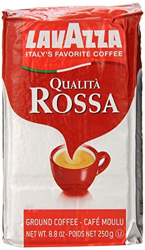 7647667841794 - LAVAZZA QUALITA ROSSA, CAFFE GROUND ESPRESSO COFFEE, 8.8 OUNCE BAG PACKAGEQUANTITY: 1