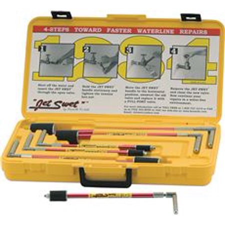 0764781061000 - JET SWET 6100 KIT :TOOLS FOR THE 1/2 TO 2 SIZED PIPES A PVC HEAVY DUTY CARRYING CASE