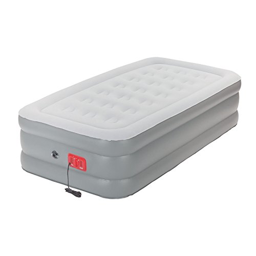 0076501137187 - COLEMAN SUPPORT REST TWIN ELITE AIR BED WITH BUILT-IN PUMP, 20