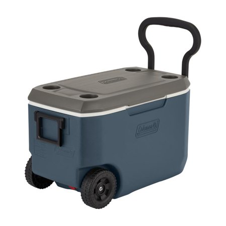 0076501148992 - COLEMAN 62 QUART XTREME 5 DAY HEAVY DUTY COOLER WITH WHEELS, SLATE