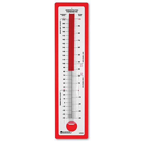 0765023002140 - LEARNING RESOURCES DEMONSTRATION THERMOMETER