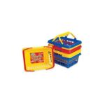 0765023264456 - PRETEND & PLAY SHOPPING BASKETS IN ASSORTED COLORS