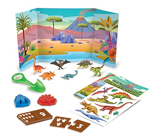 0765023812626 - LEARNING RESOURCES SKILL BUILDERS! DINOSAUR ACTIVITY SET,22 PIECES, AGES 4+, PRESCHOOL LEARNING ACTIVITIES, PRESCHOOL SCIENCE, PRESCHOOL ACTIVITY BOOK,DINOSAUR TOYS, DINO TOYS, JURASSIC TOYS