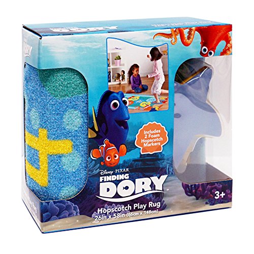 0765206212205 - DISNEY FINDING DORY HOPSCOTCH GAME RUG W/ TOY
