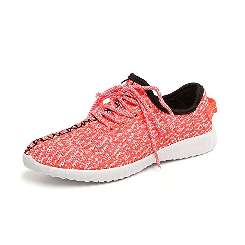 0765629409206 - WOMEN'S COMFORT CASUAL FASHION ATHLETIC RUNNING SHOES BREATHABLE GENERIC SPORT SNEAKERS (8.5, PINK&WHITE)