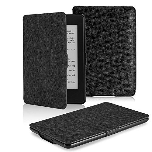 0765857013633 - MOKO KINDLE PAPERWHITE CASE, PREMIUM THINNEST AND LIGHTEST LEATHER COVER WITH AUTO WAKE / SLEEP FOR AMAZON ALL-NEW KINDLE PAPERWHITE (FITS ALL 2012, 2013 AND 2015 VERSIONS), BLACK
