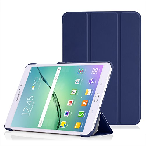 0765857057750 - MOKO TAB S2 8.0 CASE - ULTRA SLIM LIGHTWEIGHT SMART-SHELL STAND COVER CASE WITH AUTO WAKE / SLEEP FOR SAMSUNG GALAXY TAB S2 / S2 NOOK 8.0 INCH TABLET, INDIGO