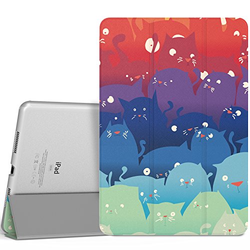 0765857103372 - MOKO CASE FOR IPAD PRO 9.7 - ULTRA SLIM LIGHTWEIGHT SMART-SHELL STAND COVER WITH TRANSLUCENT FROSTED BACK PROTECTOR FOR APPLE IPAD PRO 9.7 INCH 2016 RELEASE TABLET, TOTORO (WITH AUTO WAKE / SLEEP)