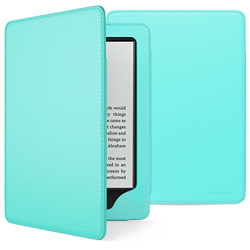 0765857108438 - MOKO CASE FOR KINDLE 8TH GENERATION - PREMIUM COVER WITH AUTO WAKE/SLEEP FOR AMAZON ALL-NEW KINDLE E-READER (6 DISPLAY, 8TH GENERATION 2016 RELEASE), LIGHT BLUE