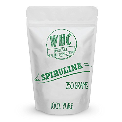 0765857178325 - SPIRULINA POWDER 250G (83 SERVINGS) | SUPER FOOD | VEGAN PROTEIN SOURCE | VITAMIN, MINERALS, AND CAROTENOIDS | ANTIOXIDANT | ANTI INFLAMMATORY | HELPS PROTECT HEART AND LIVER