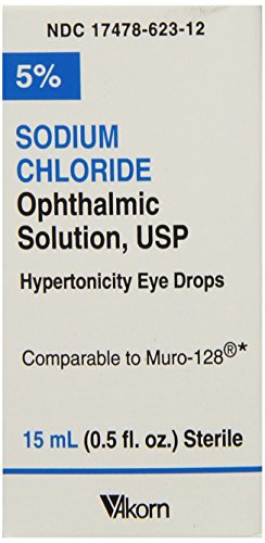 0765857717081 - SODIUM CHLORIDE OPHTHALMIC DROPS, 5%, 15ML, PACK OF 3