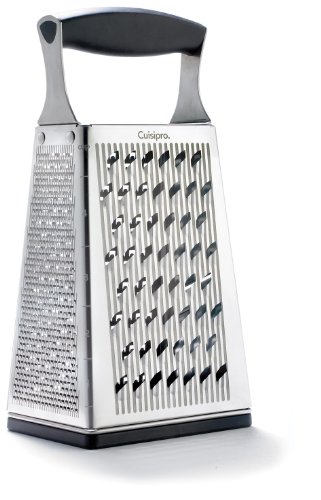 7661459801476 - CUISIPRO SURFACE GLIDE TECHNOLOGY 4-SIDED BOXED GRATER