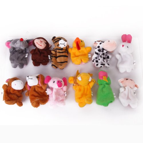0766150956498 - THE TWELVE ZODIAC ANIMAL FINGER PUPPETS TOY