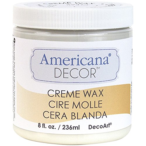 0766218073051 - DECO ART AMERICANA DECOR CREME WAX, 8-OUNCE, CLEAR