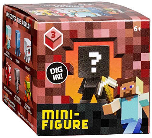 7662558120321 - MINECRAFT COLLECTIBLE FIGURE MYSTERY BLIND BOX (STYLES MAY VARY)