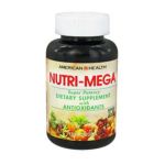 0076630002820 - NUTRI MEGA SUPER POTENCY WITH ANTIOXIDANTS 120 SOFTGELS
