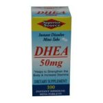 0076635906352 - DHEA 100 INSTANT DISSOLVE TABLETS 50 MG,1 COUNT
