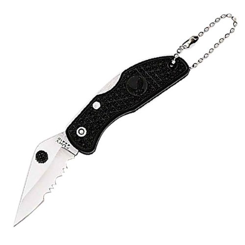 0766359444109 - FURY MIGHTY JUNIOR FOLDING POCKET KNIFE WITH NYLON COPOLYMER HANDLE, 2.5-INCH CLOSED, BLACK WITH LANYARD