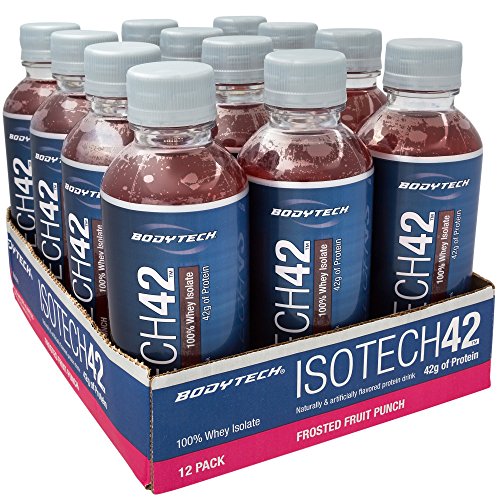 0766536035021 - BODYTECH ISOTECH 42 - FROSTED FRUIT PUNCH (12 DRINKS)