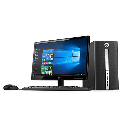 0766653292659 - 2017 NEWEST HP PAVILION 510 PREMIUM DESKTOP BUNDLE WITH 24 FULL HD MONITOR, INTEL CORE I5-6400T PROCESSOR, 12GB DDR4 MEMORY, 2TB HARD DRIVE, DVD+/-RW, WIRED MOUSE AND KEYBOARD, WIFI, WINDOWS 10
