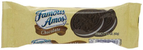0076677701144 - FAMOUS AMOS CHCOLATE CRΦME COOKIES, 2.2-OUNCE BAGS (PACK OF 48)