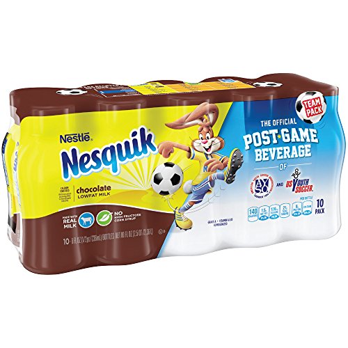 0766789775118 - NESQUIK READY TO DRINK MILK, CHOCOLATE, 8 OUNCE., 10 COUNT