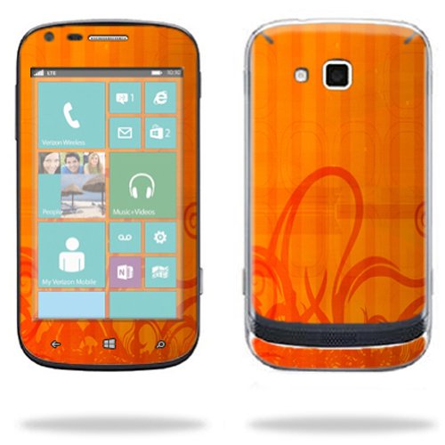 0766897898648 - MIGHTYSKINS PROTECTIVE SKIN DECAL COVER FOR SAMSUNG ATIV ODYSSEY SCH-I930 CELL PHONE VERIZON WRAP STICKER SKINS CITRUS SWIRL